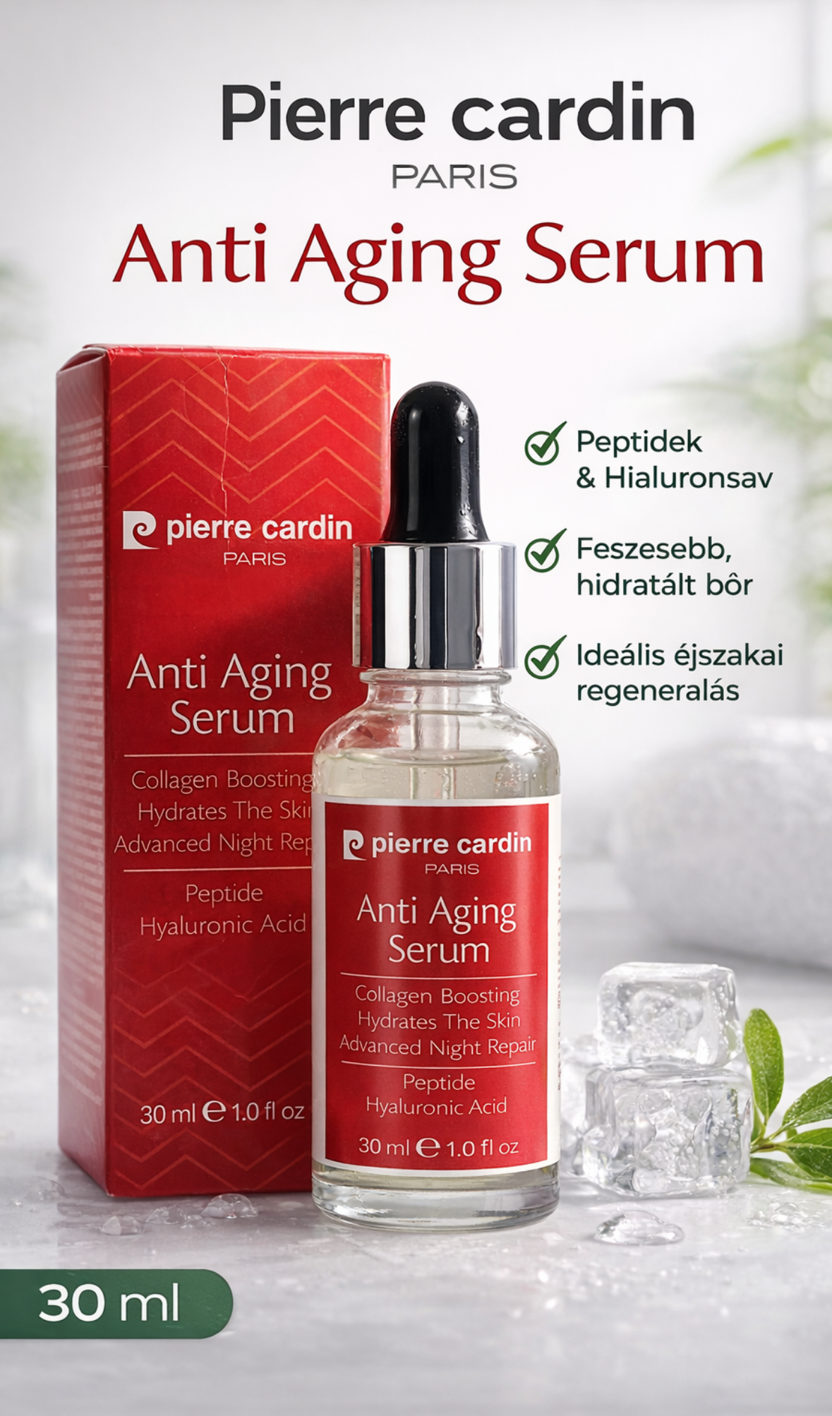 Hidratáló Szérum Hialuronsavval 30ml