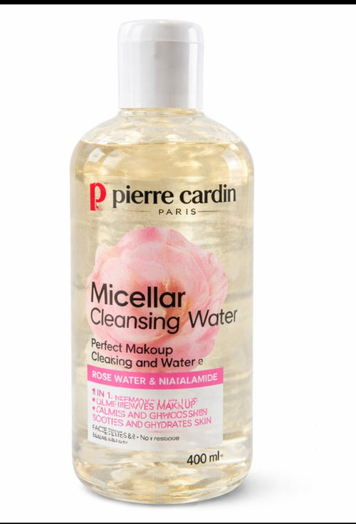 Micelás Arctisztító Víz Rózsavízzel és Niacinamiddál 400ml