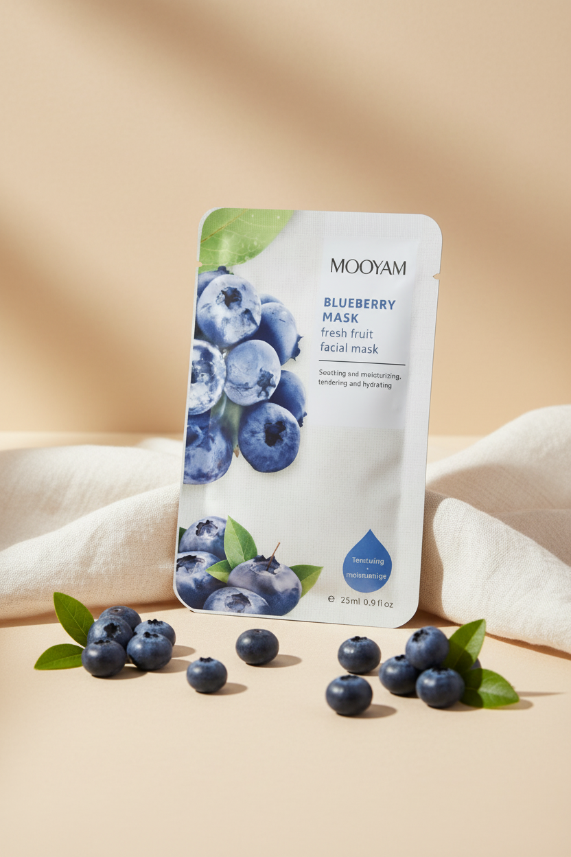 Áfonyás Arcmaszk – Antioxidáns Bőrápolás 25ml