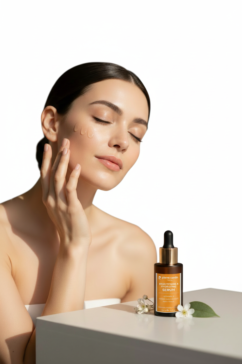 Szérum – ugyanaz a termék, nő arcára viszi fel